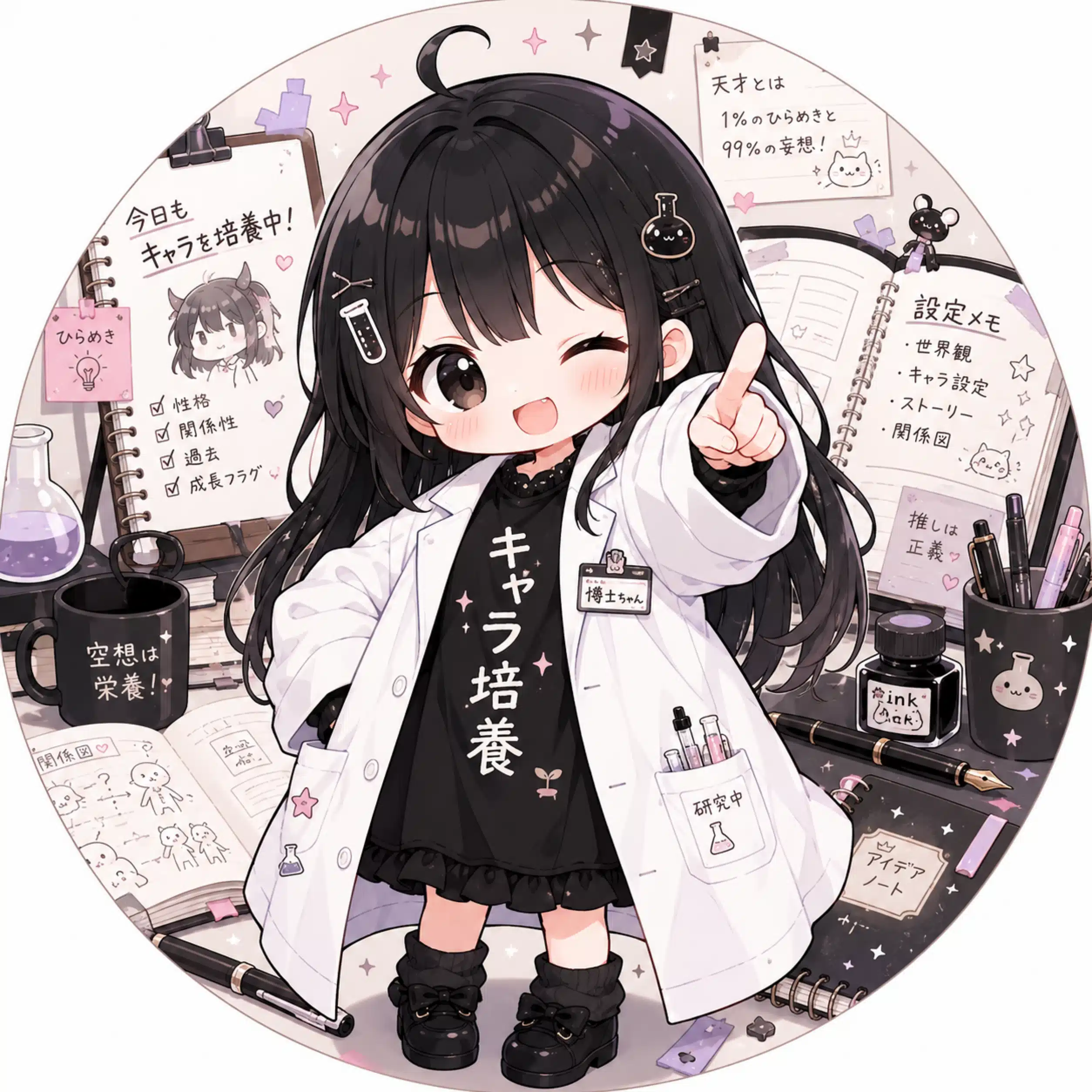 キャラ培養博士ちゃん