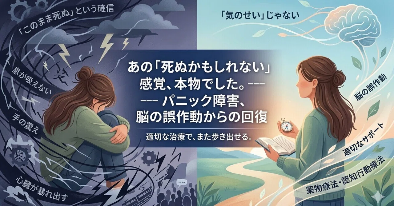 死ぬかもしれない|前田 実那人【パニック障害10年目】