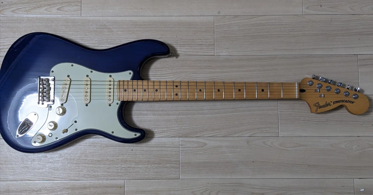 愛器紹介：Fender Mexico Deluxe Stratocaster Sapphireレビュー｜古