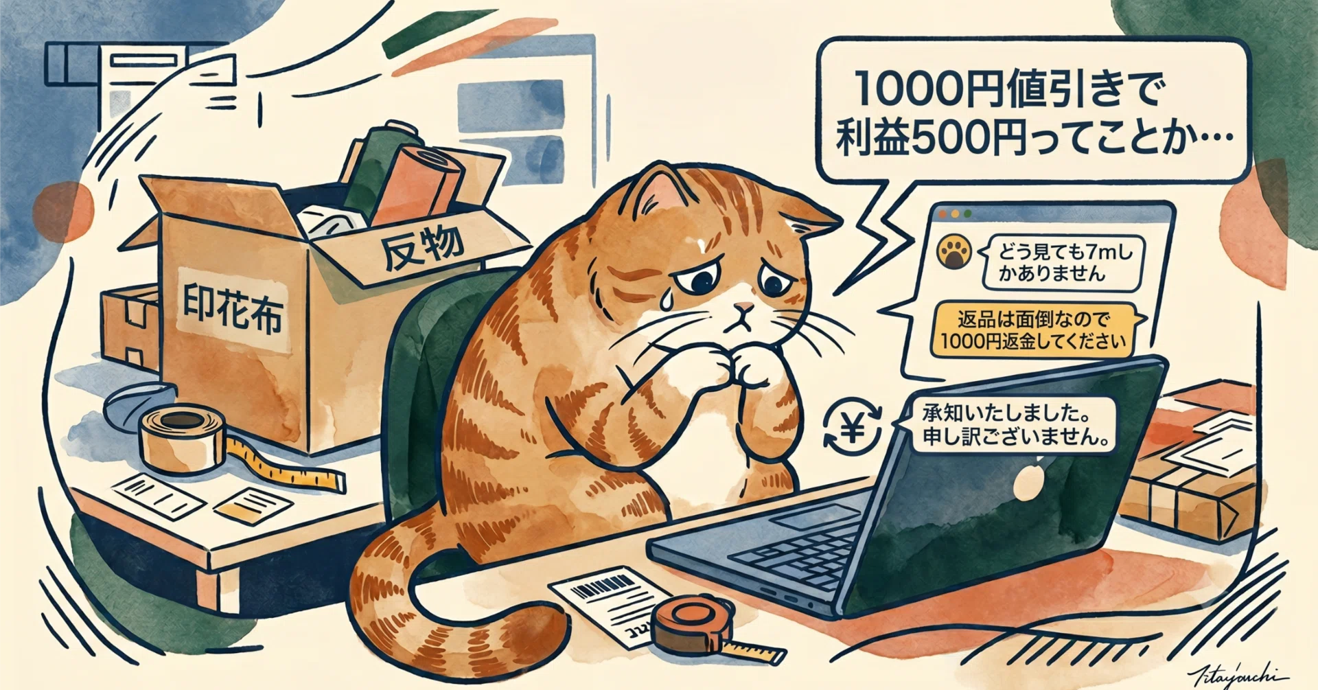 メルカリ：「購入者への一部返金手順」と「無料で匿名返品」｜みれの
