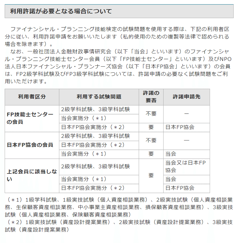 FP1級実技試験（資産相談業務）虎の巻｜せいのFPチャンネル