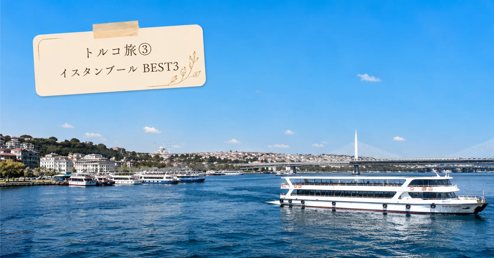 個人的なイスタンブールBEST3｜トルコ旅③｜ハル｜大人ひとり旅ノート