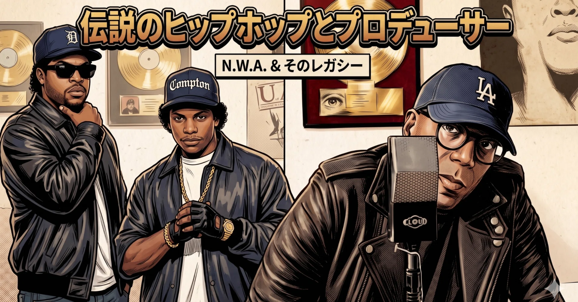 第95回】伝説の胎動。コリン・ウォルフとN.W.A.が『Niggaz4Life』で