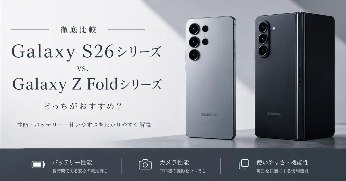 Which is recommended, the Galaxy S series or the Galaxy Z Fold series ...