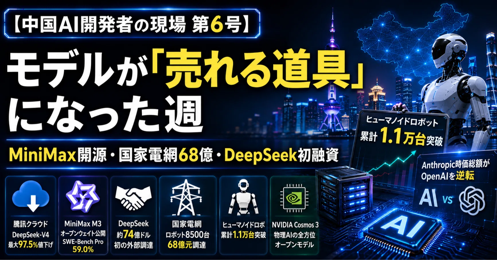 中国AI開発者の現場 第6号】モデルが「売れる道具」になった週 