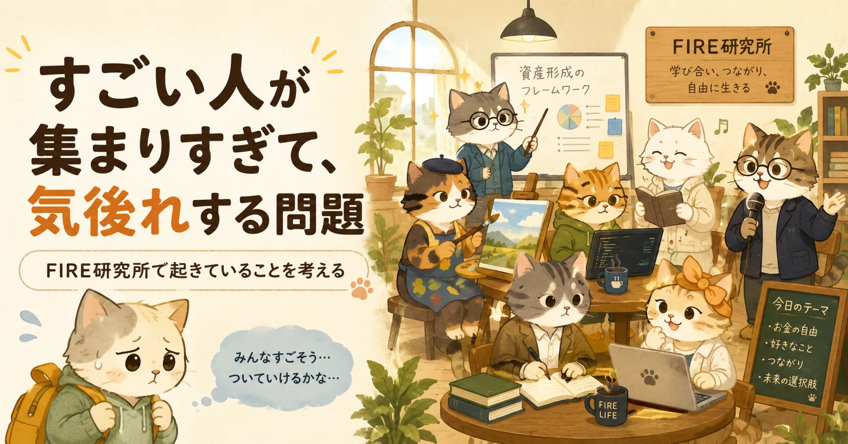 すごい人が増えて気後れしてしまう」というありがたい悩み。｜FIRE