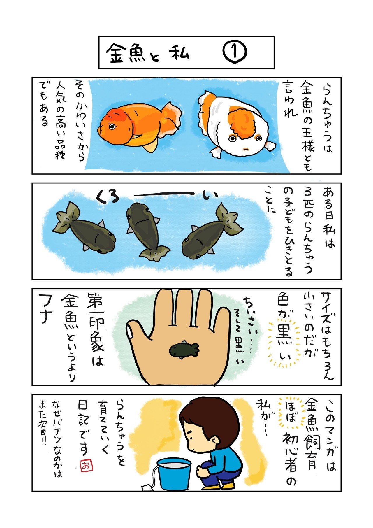 マンガ日記 金魚と私 4649 Note