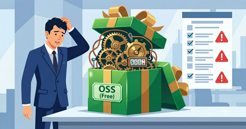 「中小企業はオープンソースを活用すべき！」には、だまされるな！
