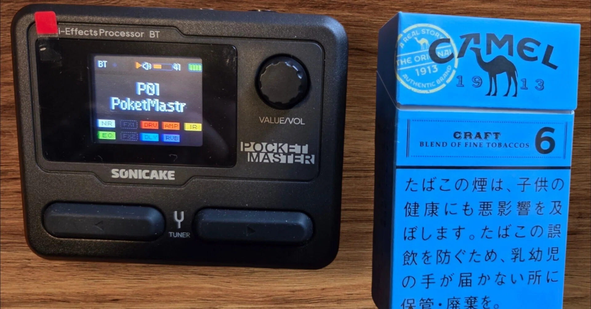 機材レビュー】話題の超小型マルチ『SONICAKE Pocket Master』を買って
