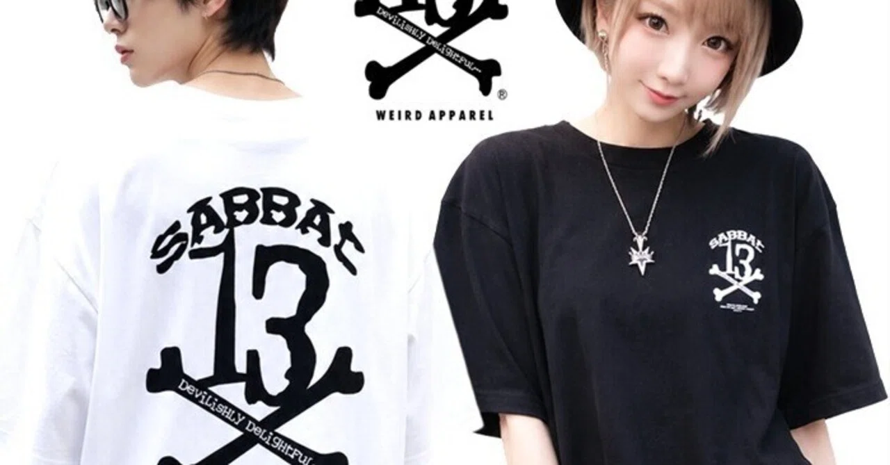 追加スタイリング『SABBAT13 / サバトサーティーン』新作 13X-BONE T