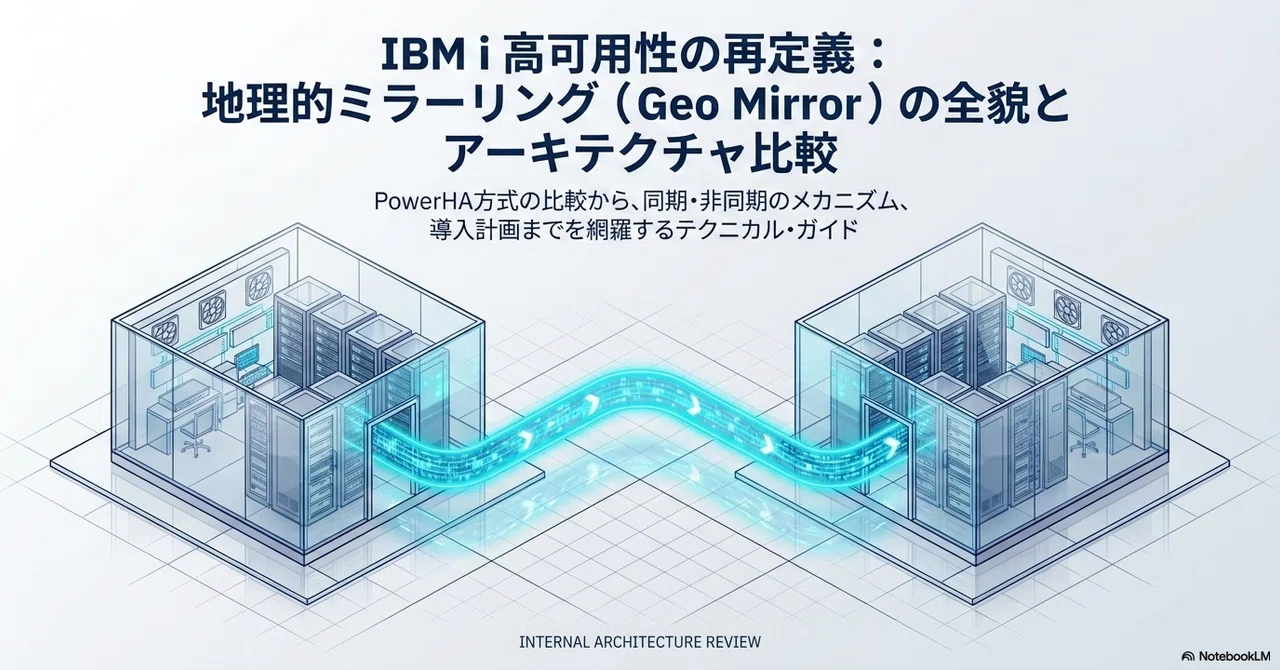 IBMi PowerHA Global MirrorをPowerVMの仮想環境で構成してみた｜IDELIB