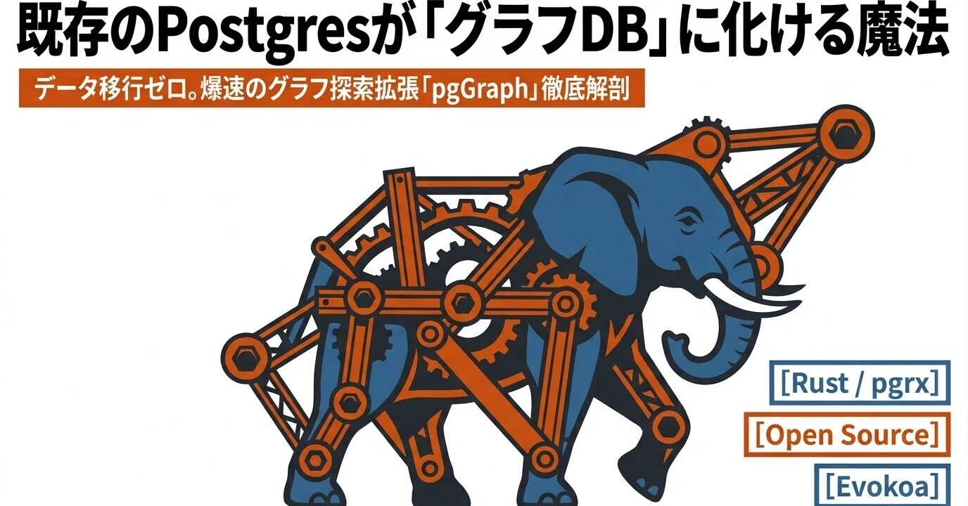 オープンソースを使ったデータベースの構築―ApacheサーバとPostgreSQLでデータベース PostgreSQLをグラフデータベースへ進化させる：pgGraphの衝撃と実力