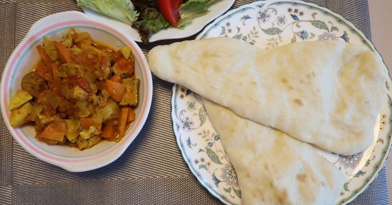 ホームベーカリー活用 手作りナンの作り方 初めてでも簡単にふわふわで美味しくできました グローバルこうちゃん Note