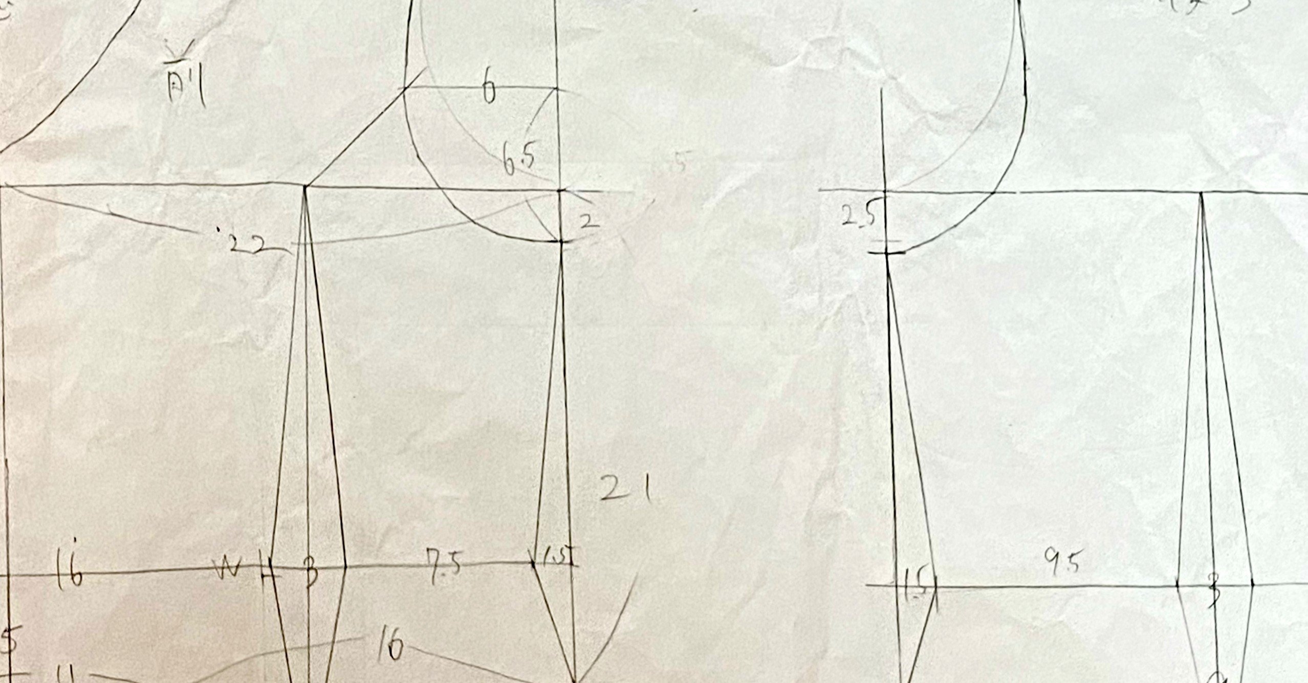 ダブルボタンベストの製図と作り方1 ののかすみれ Note