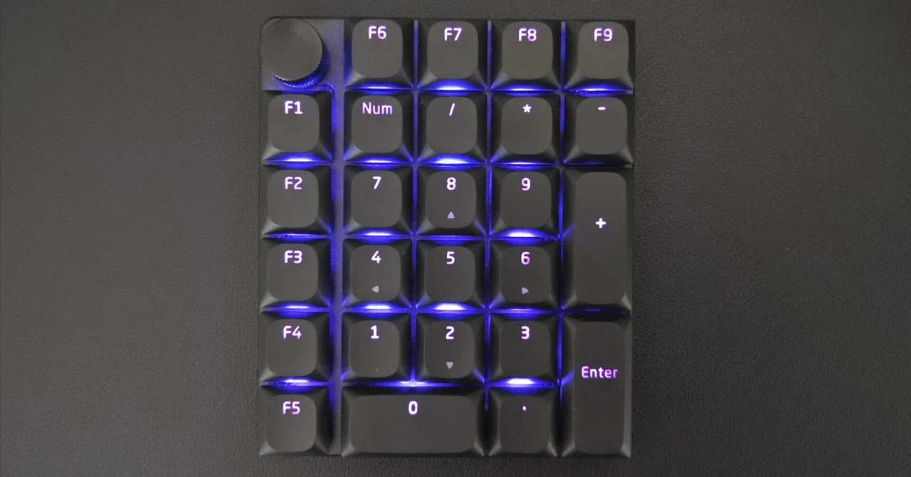 PC周辺機器 ほぼ新品未使用 cocot micro black 完成品 マクロパッド マウス