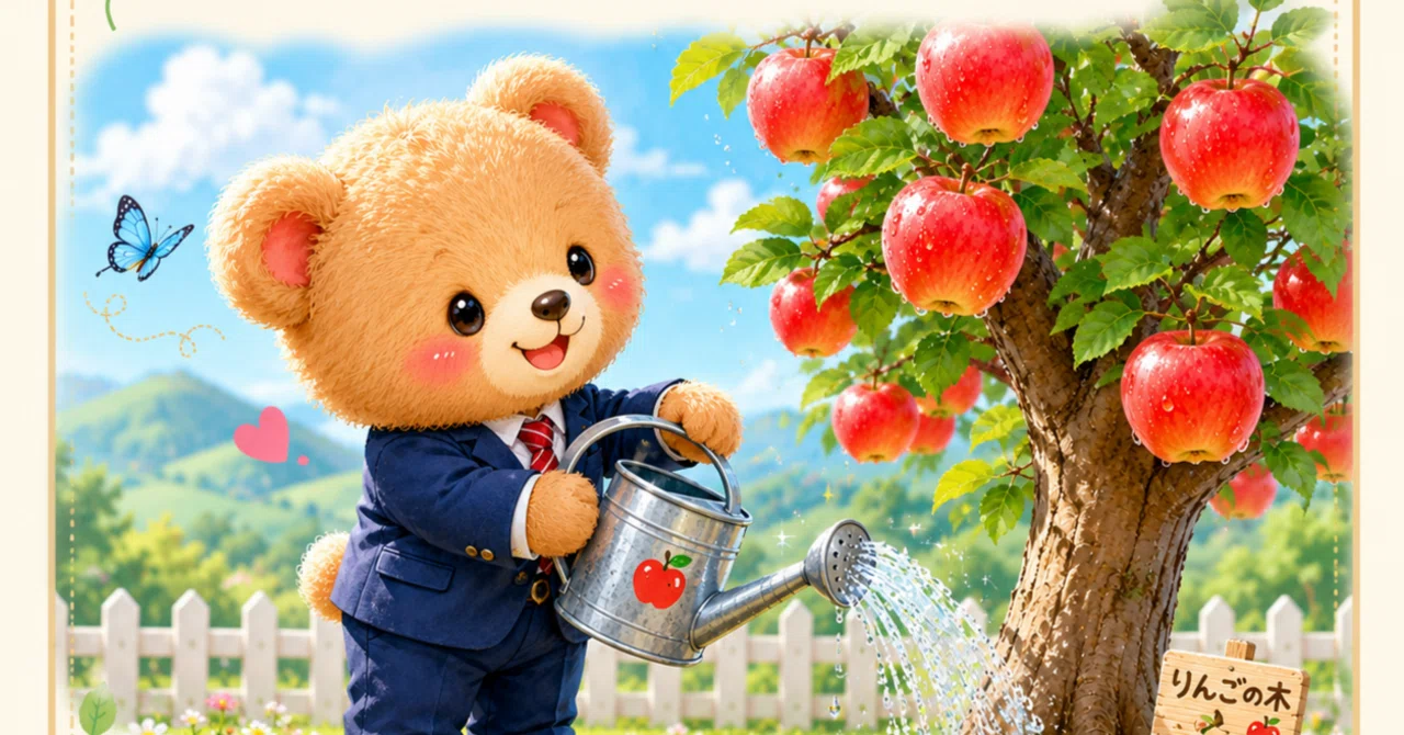 えほんのたね『くまちゃんのかぶしきかいしゃ』①｜しぶさわ のぶなが