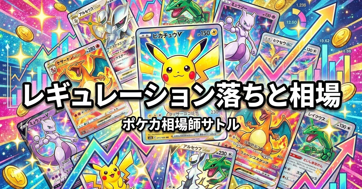 ポケカ レギュレーション落ちと相場｜スタン落ちで価格はどう動くか