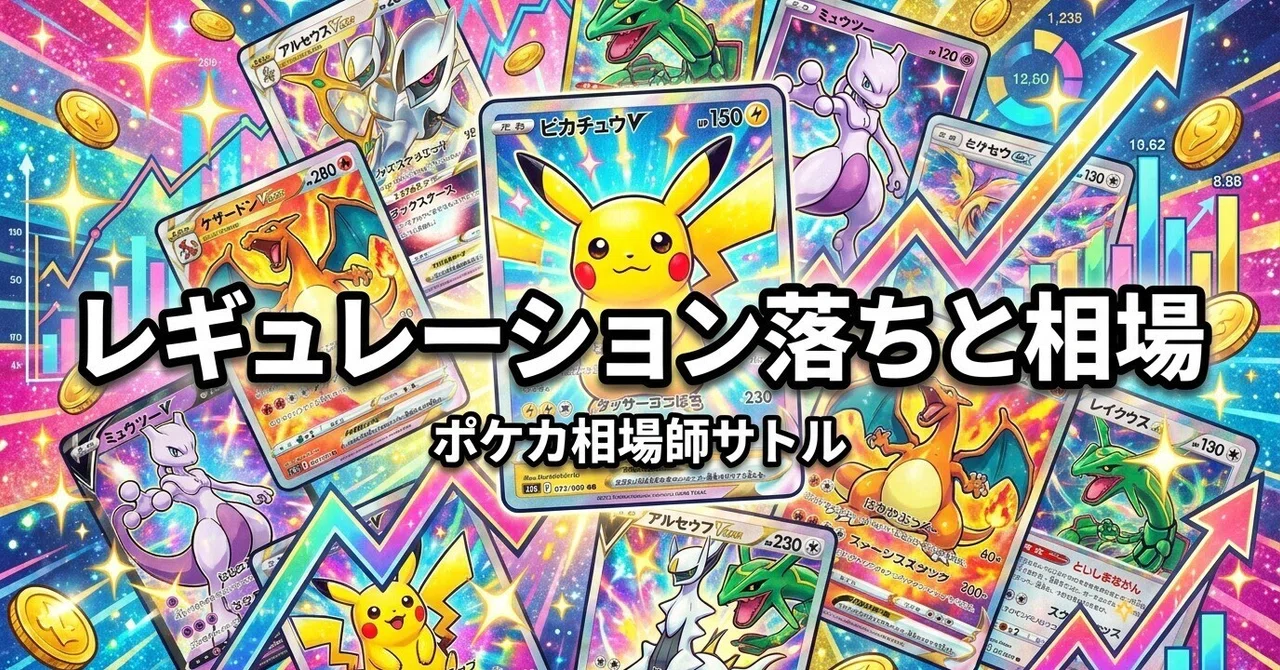 ポケカ レギュレーション落ちと相場｜スタン落ちで価格はどう動くか