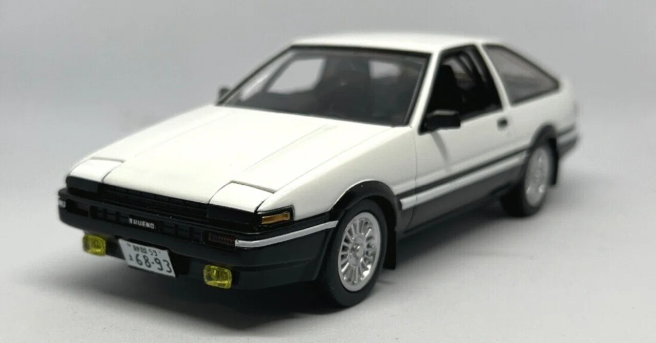 プラッツ トヨタ スプリンタートレノAE86：楽プラとは作り心地の異なる 