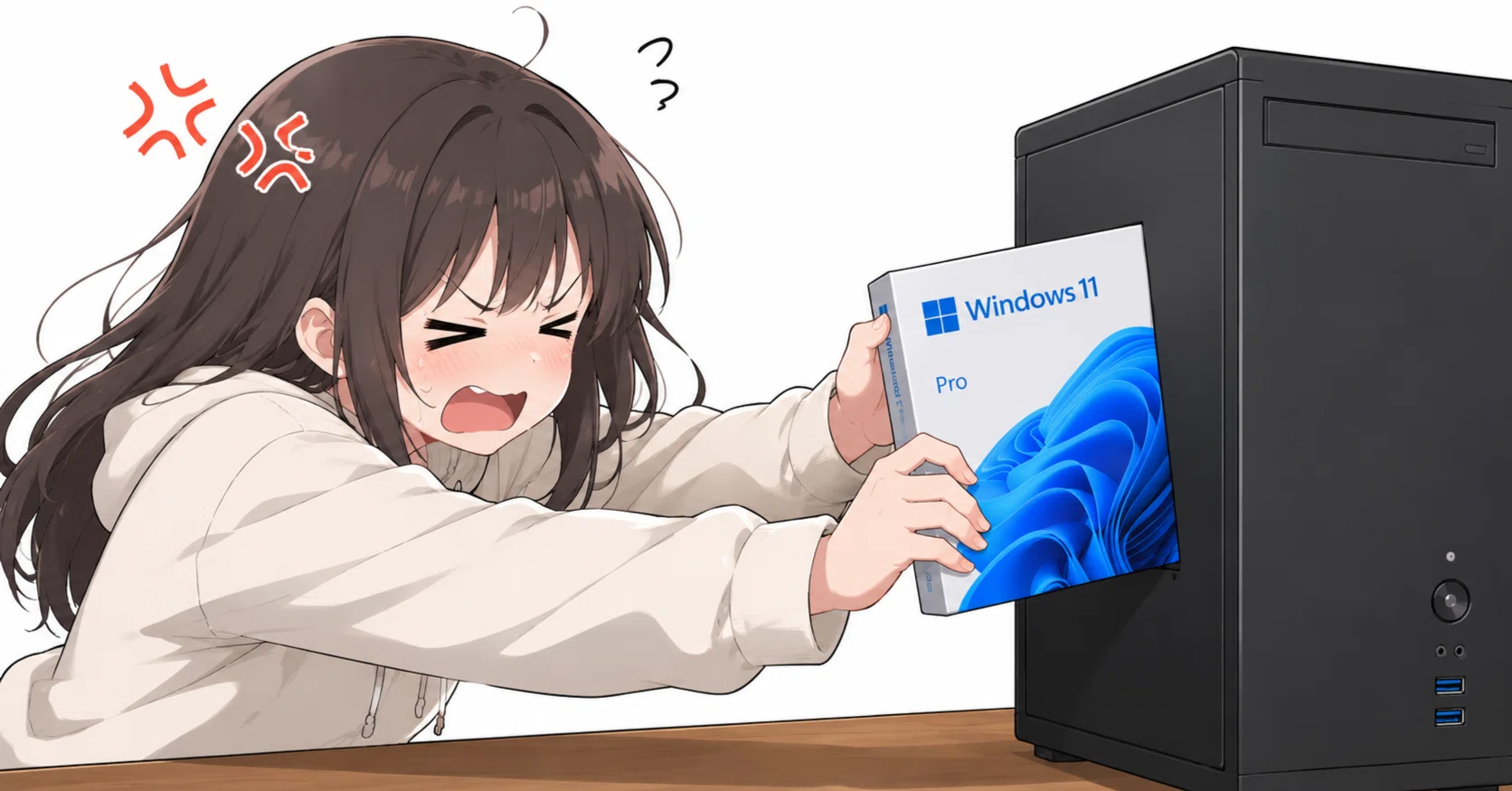 備忘録】Windows11 Homeのノートパソコンをパッケージ版Proライセンス