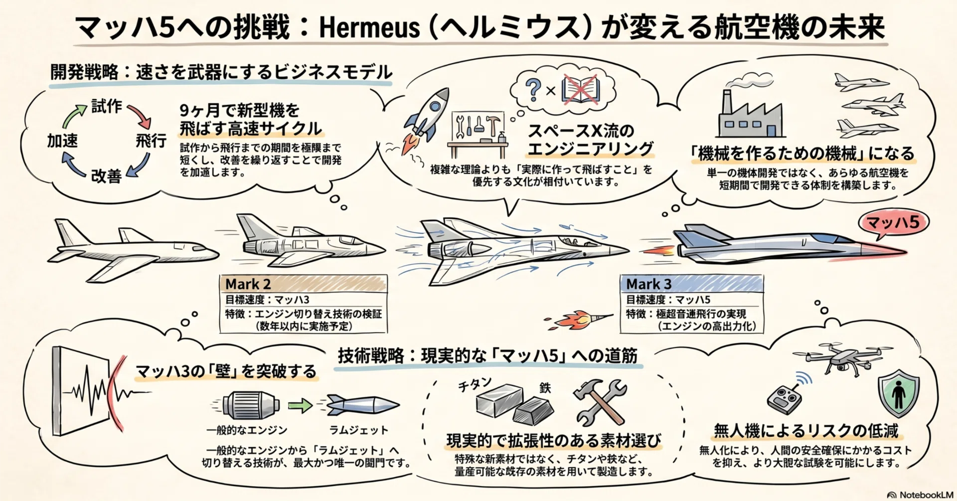 停滞の60年を破る！マッハ5の極超音速機が変える未来｜tyo