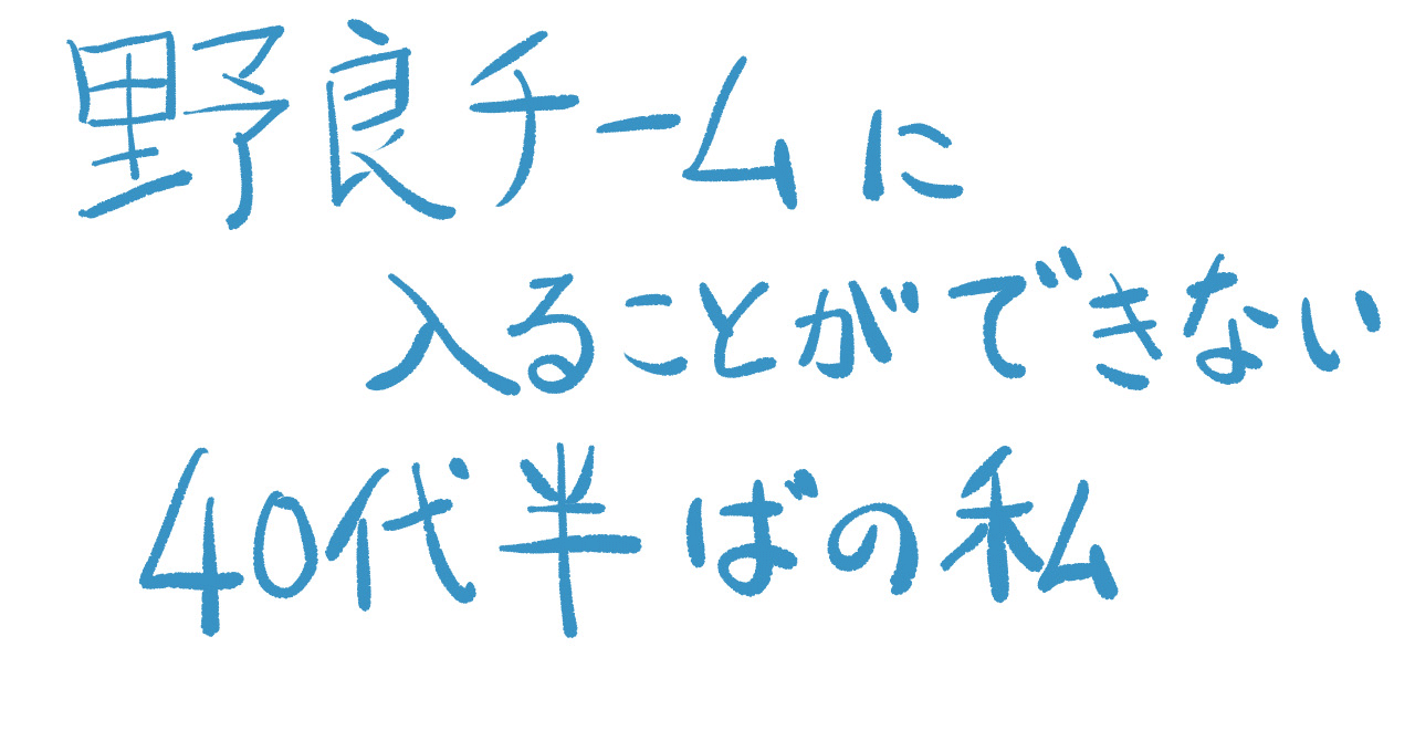 野良でチームに入る事ができない40代半ばの私 M Bozu Note