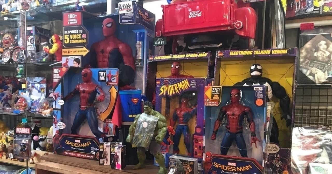 大阪心斎橋アメ村のアメコミショップ『アンティークマイク』に行ってき