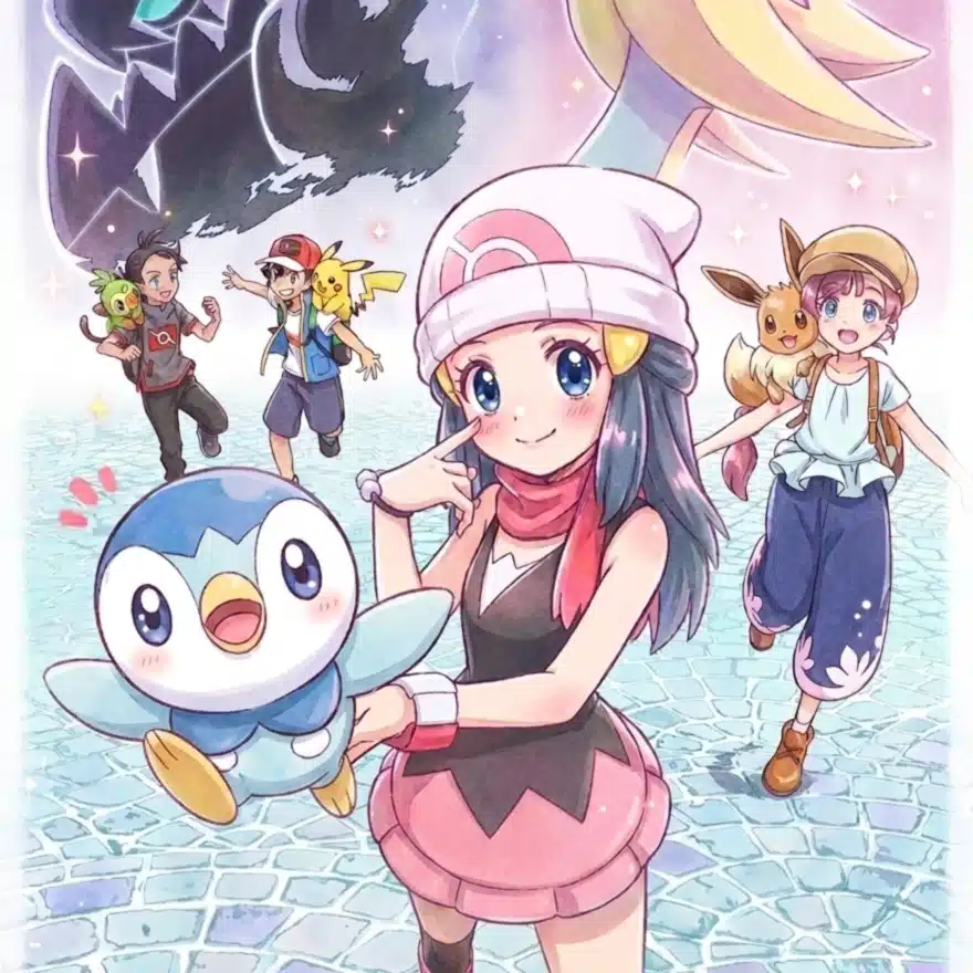 ヒカリ＆ポッチャマ