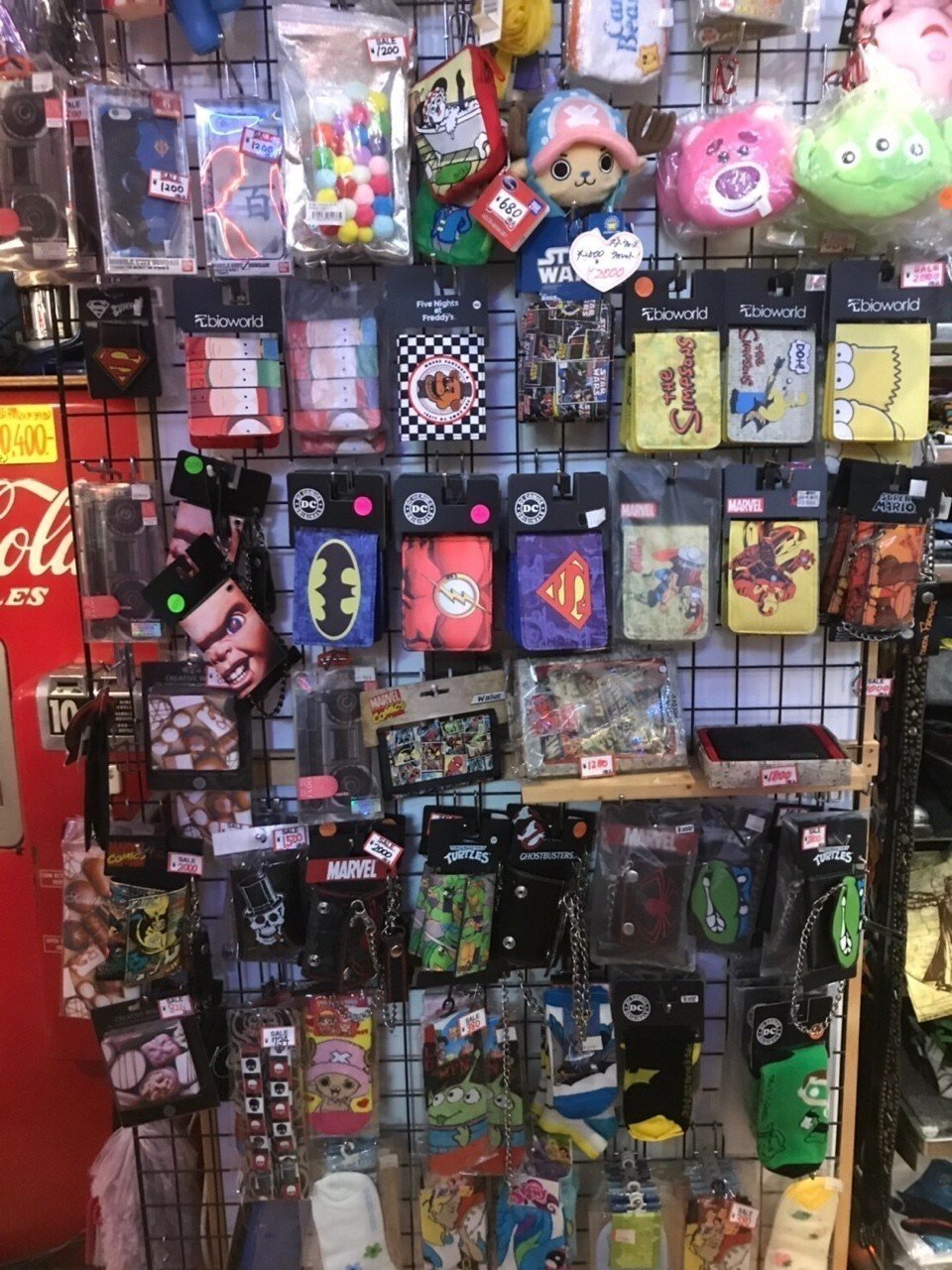 大阪心斎橋アメ村のアメコミショップ『アンティークマイク』に行ってき