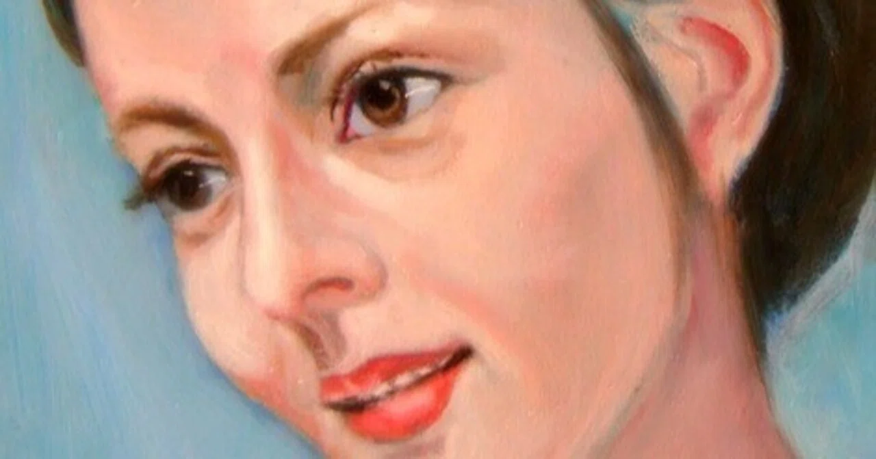 都志良三肖像画大全（70）鰐淵晴子 (1945 - ) Japan を描く。｜都志良三