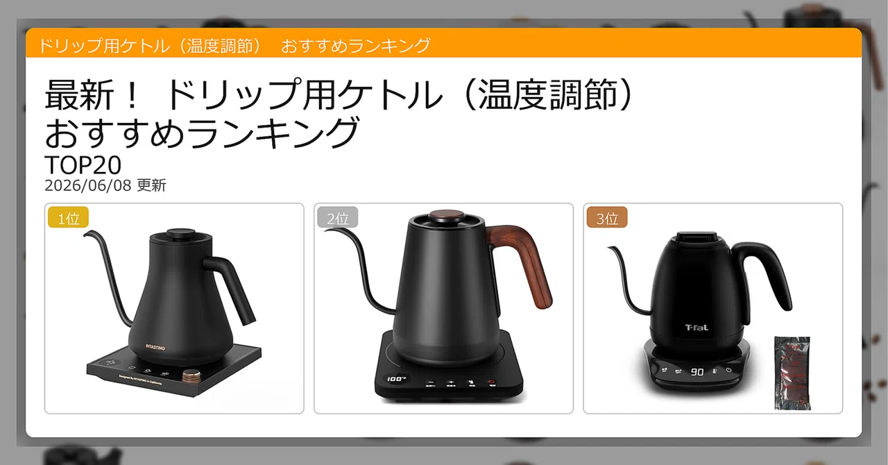 Latest! Top 20 Recommended Drip Kettles (Temperature Control) (June ...
