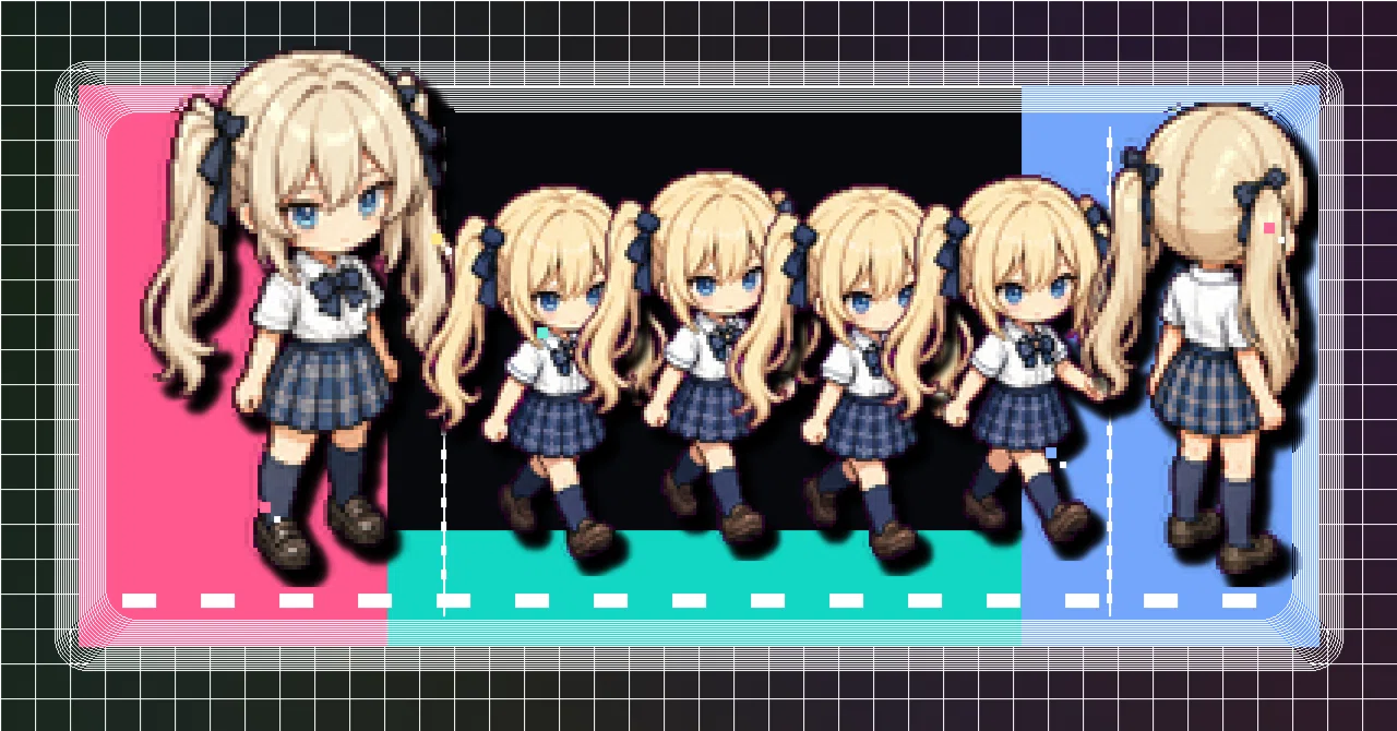ゲーム開発進捗】AI相互レビュー / アセット生成：Agent Sprite Forge
