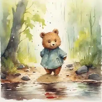 熱帯雨林の熊