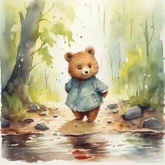 熱帯雨林の熊
