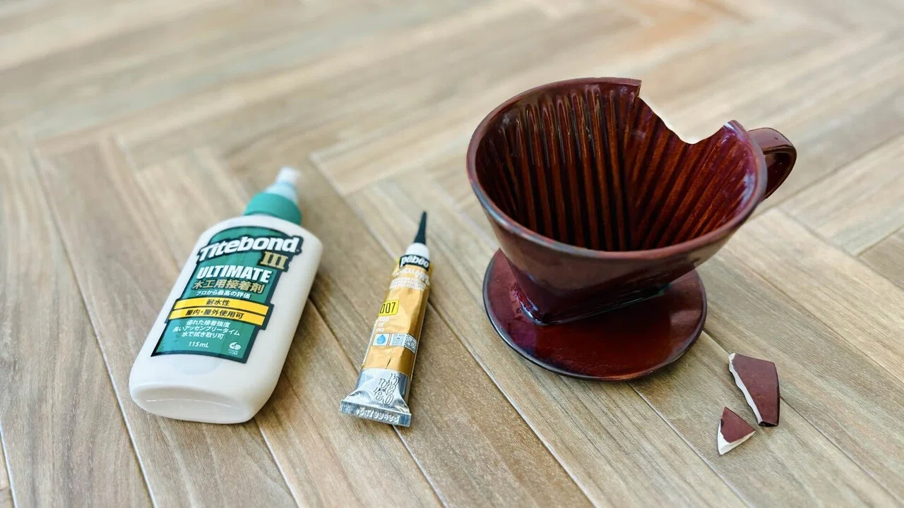 割れた食器を金継ぎ風になおす｜Me