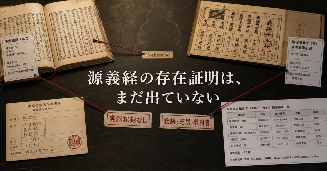 源義経の存在証明は、まだ出ていない｜考古学＆歴史の矛盾をAIを使って探求