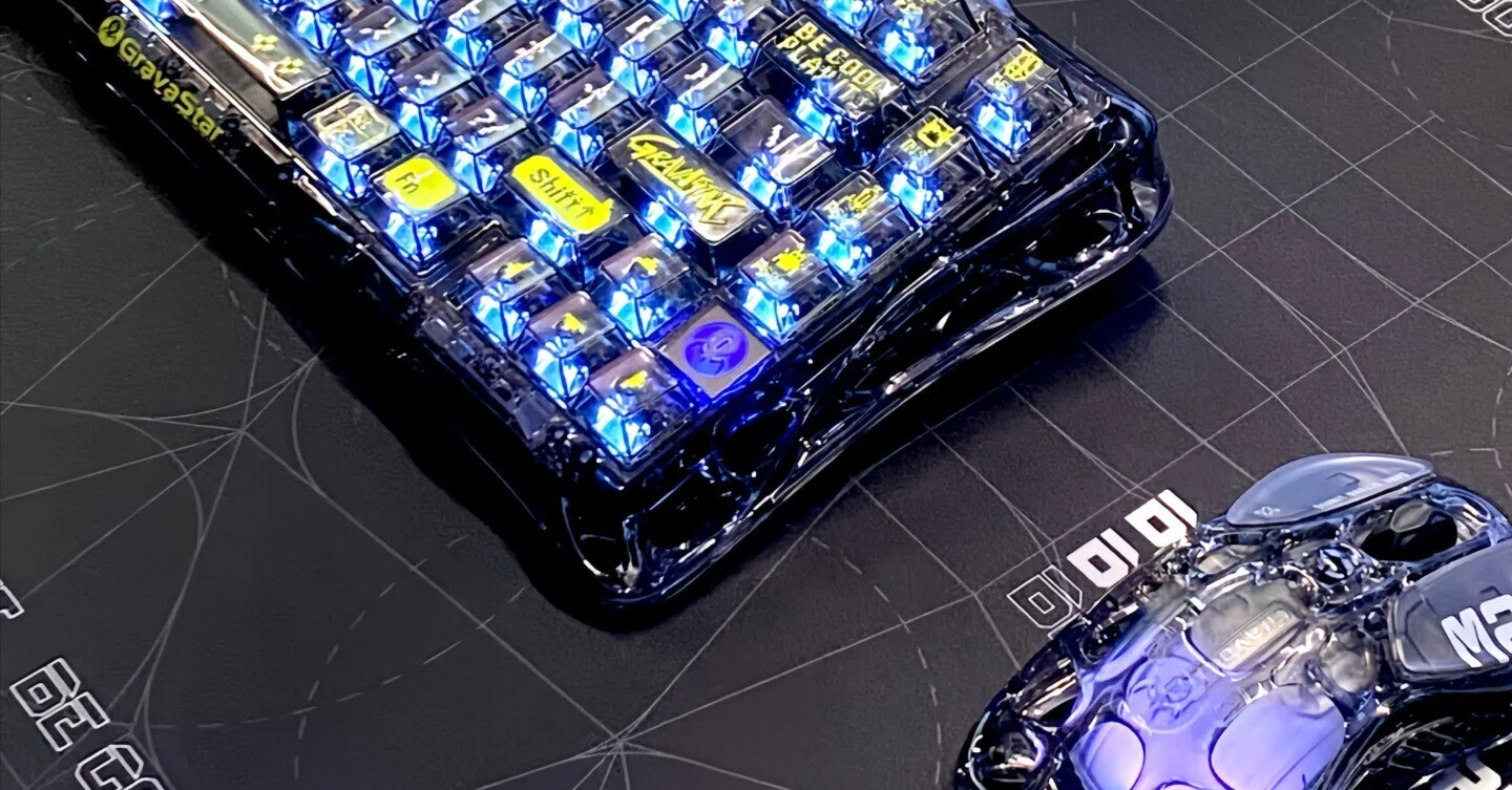最強のSFデザインと打鍵感が織りなす新体験：GravaStar K1 Lite