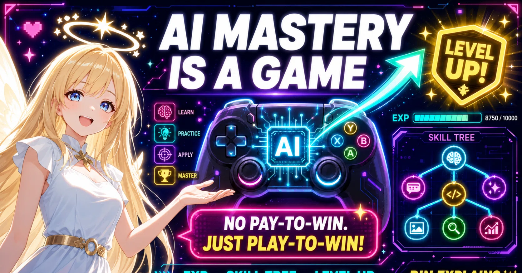 課金しても勝てない人、無料でも無双する人。AI上達が「ゲーム」な理由