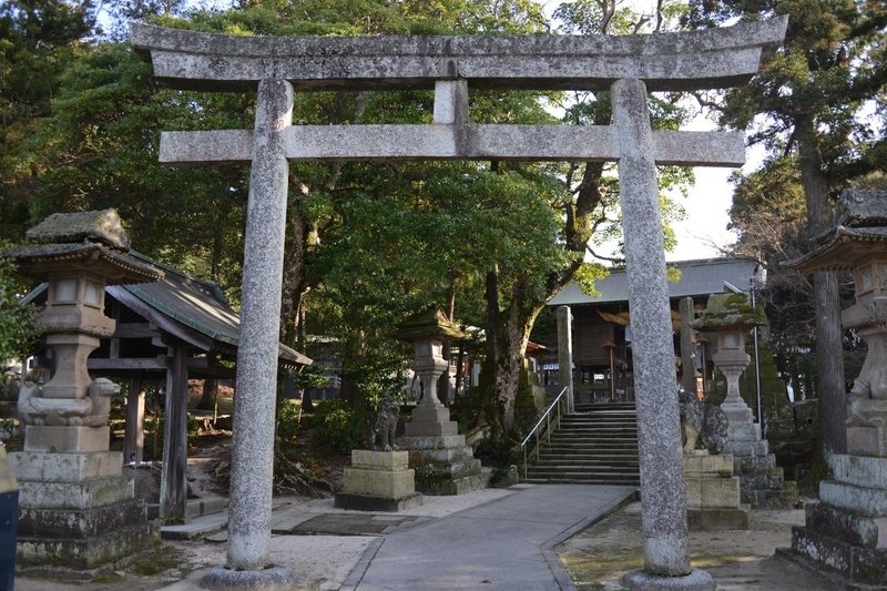 揖屋神社・鳥居