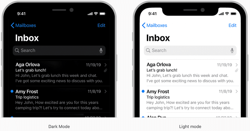 Ios の ダークモード の ガイドライン Npaka Note Ios の ダークモード の ガイドライン Npaka Note