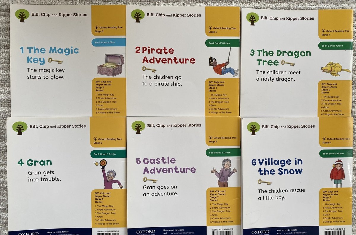 The Magic Key ５枚セット　#ORT #おうち英語 Amazon | Oxford Reading Tree: Level 5: Stories: The Magic