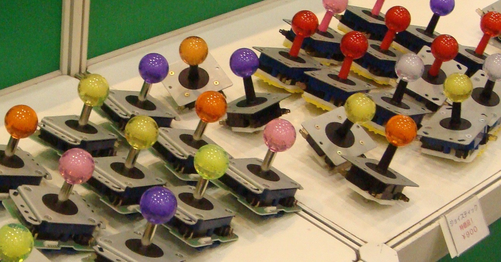 アーケードゲームレバー CLEAR 24個セット アーケードゲーム