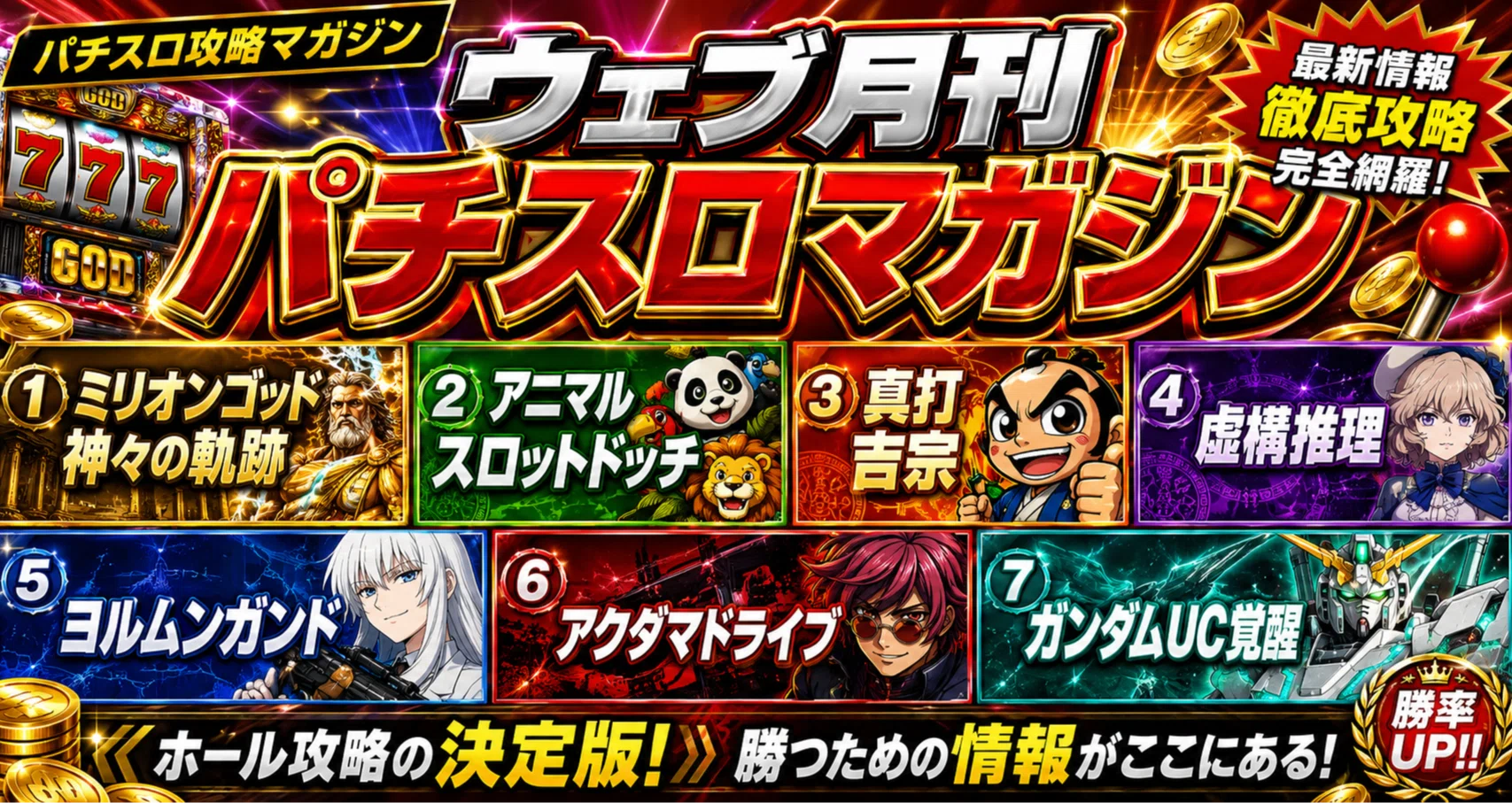 2026年4月スロット攻略記事まとめ｜ゼマ＠期待値つむつむ.jp｜note
