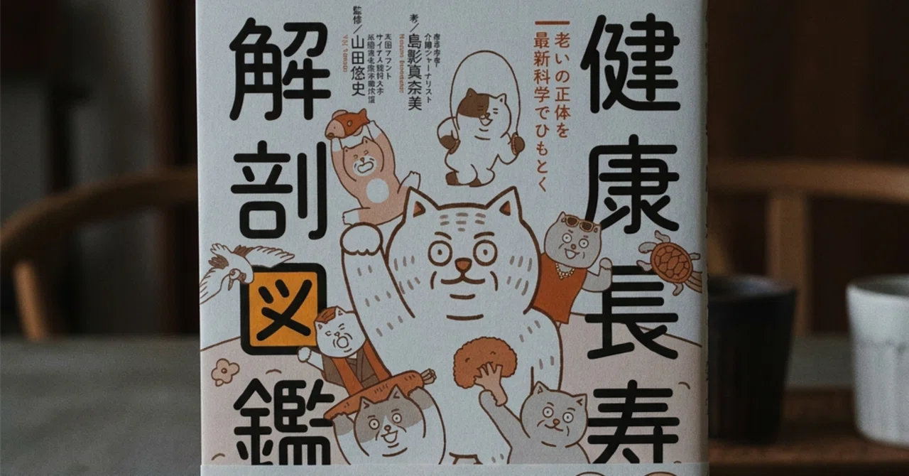 買ってよかったもの「書籍：健康長寿 解剖図鑑」｜Yuka Kanbe