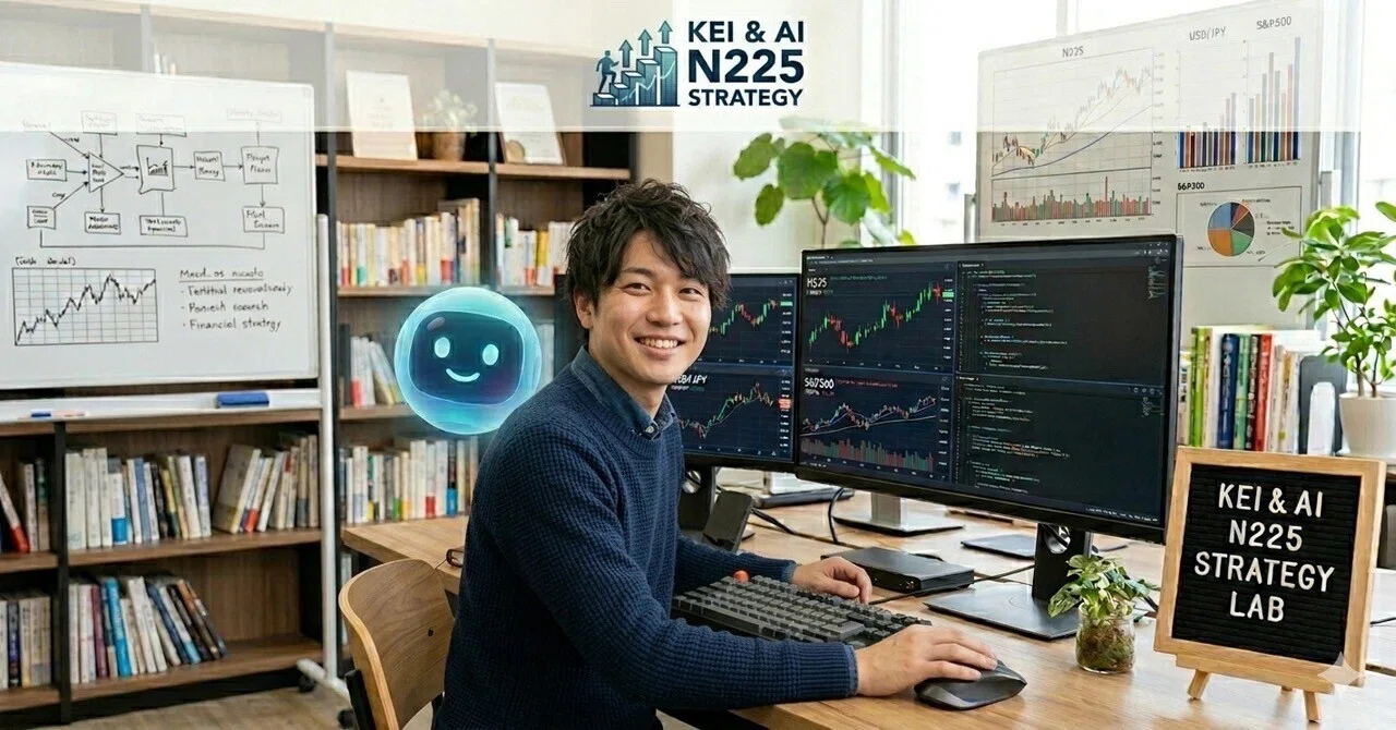 はじめまして、けい君です。|けい君とAIの日経225戦略