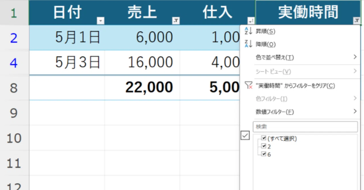 Excel Table Total Rows Are Not Always Totals of All Items | Why Values ...