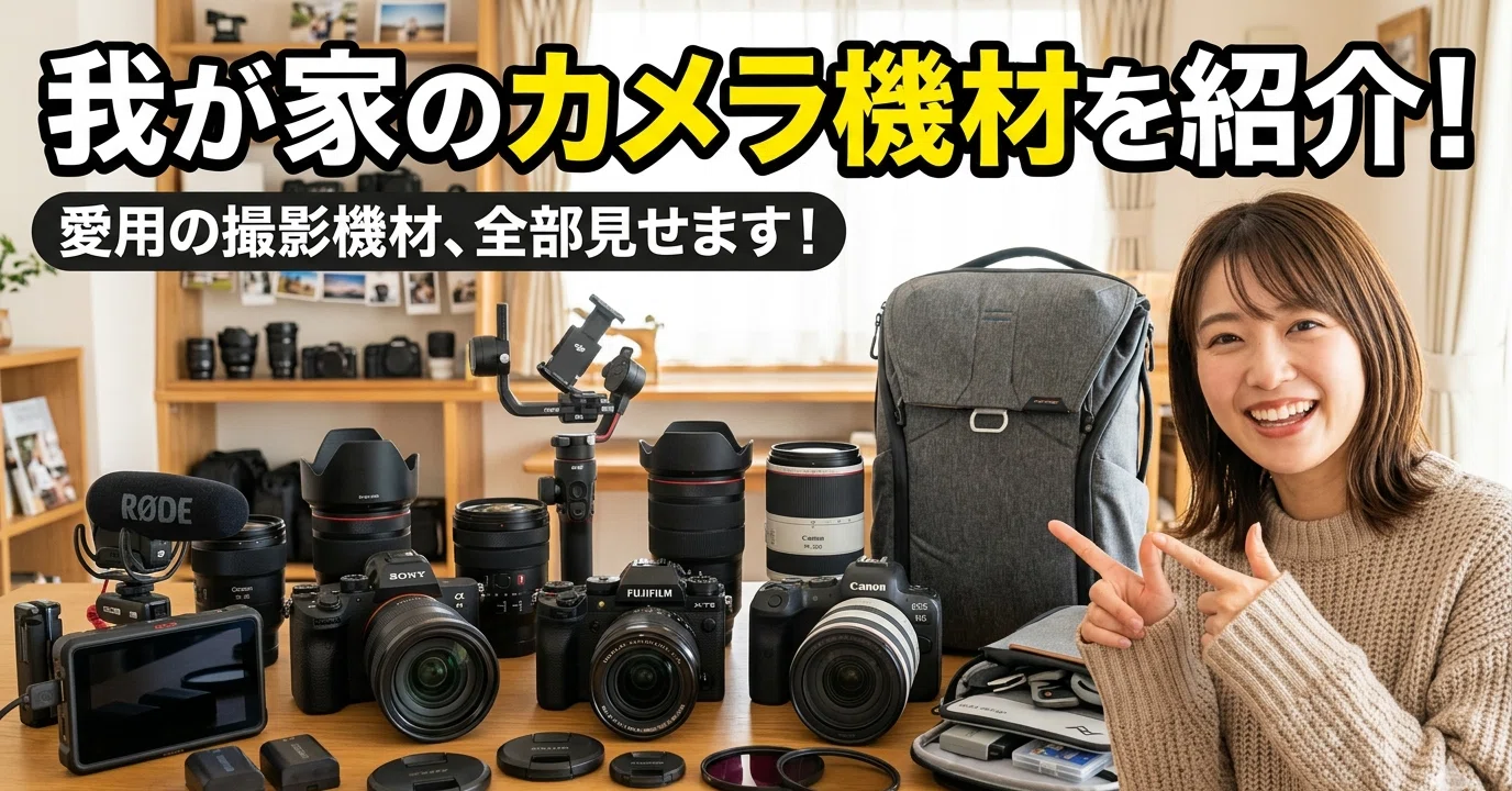カメラ機材まとめ売り 訳有り 途中:今後の部分を修正】我が家のカメラ機材を整理してみた｜SHU