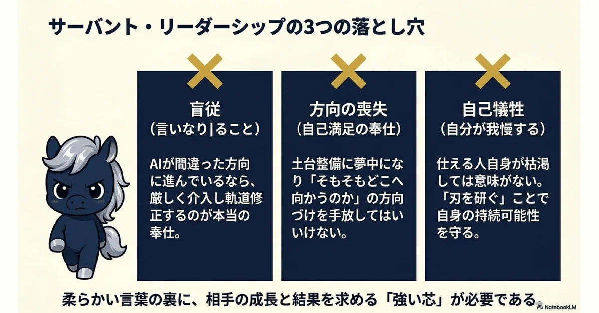 リーダーは、AIに仕える — 『サーバント・リーダーシップ』と全員AI組織の裏方仕事｜たっくん | Umaly🐴