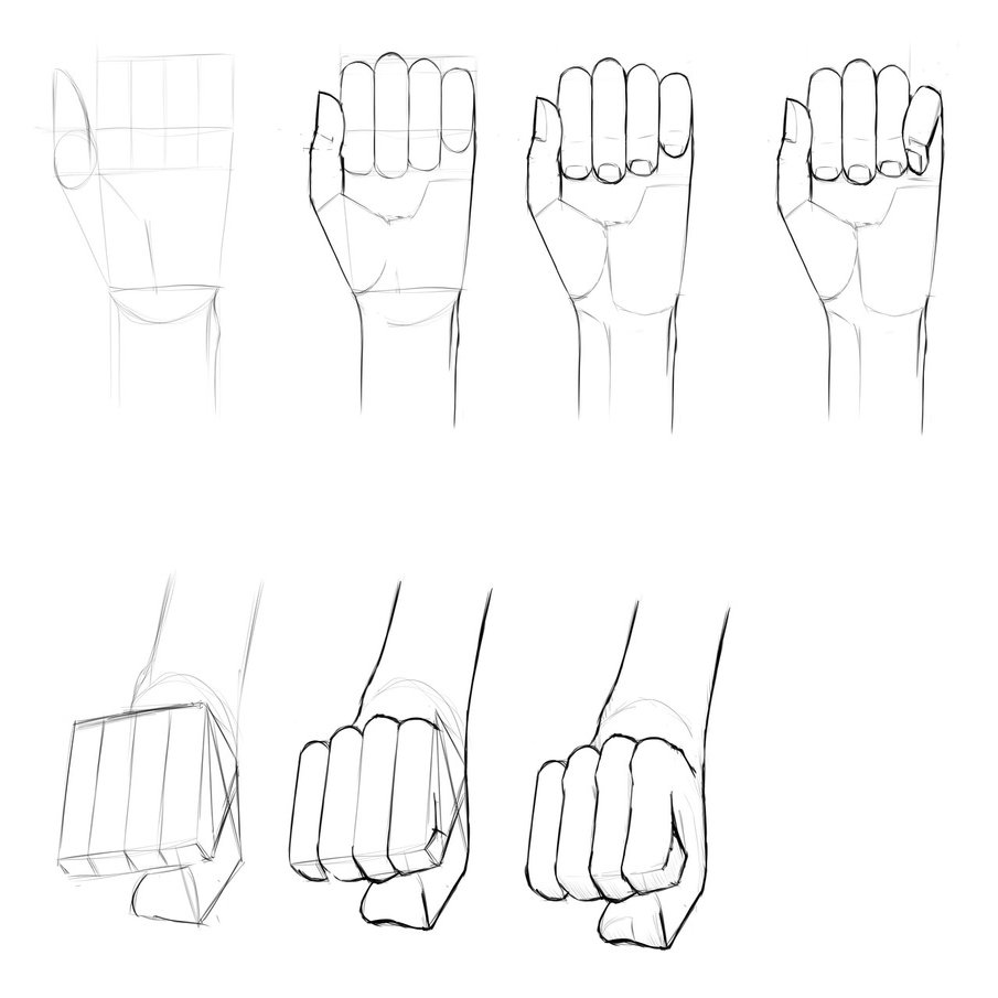 手を描く練習 現状把握から基本の描き方を実践 峰村 佳 Note