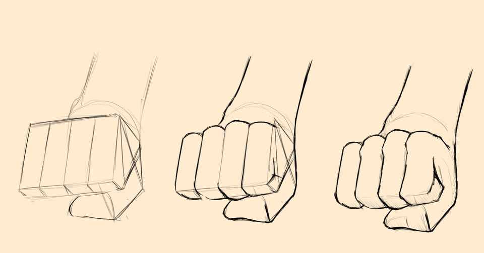手を描く練習 現状把握から基本の描き方を実践 ねむ Note